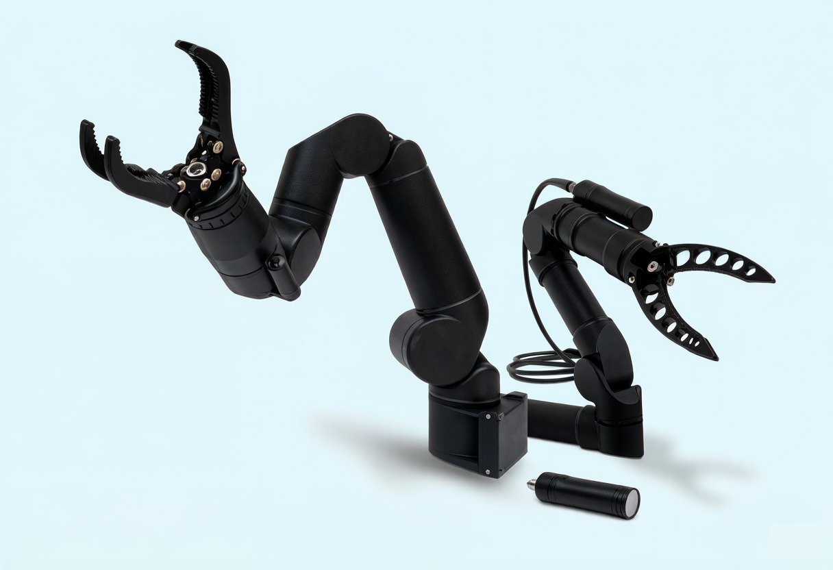 五功能机械手高清图片