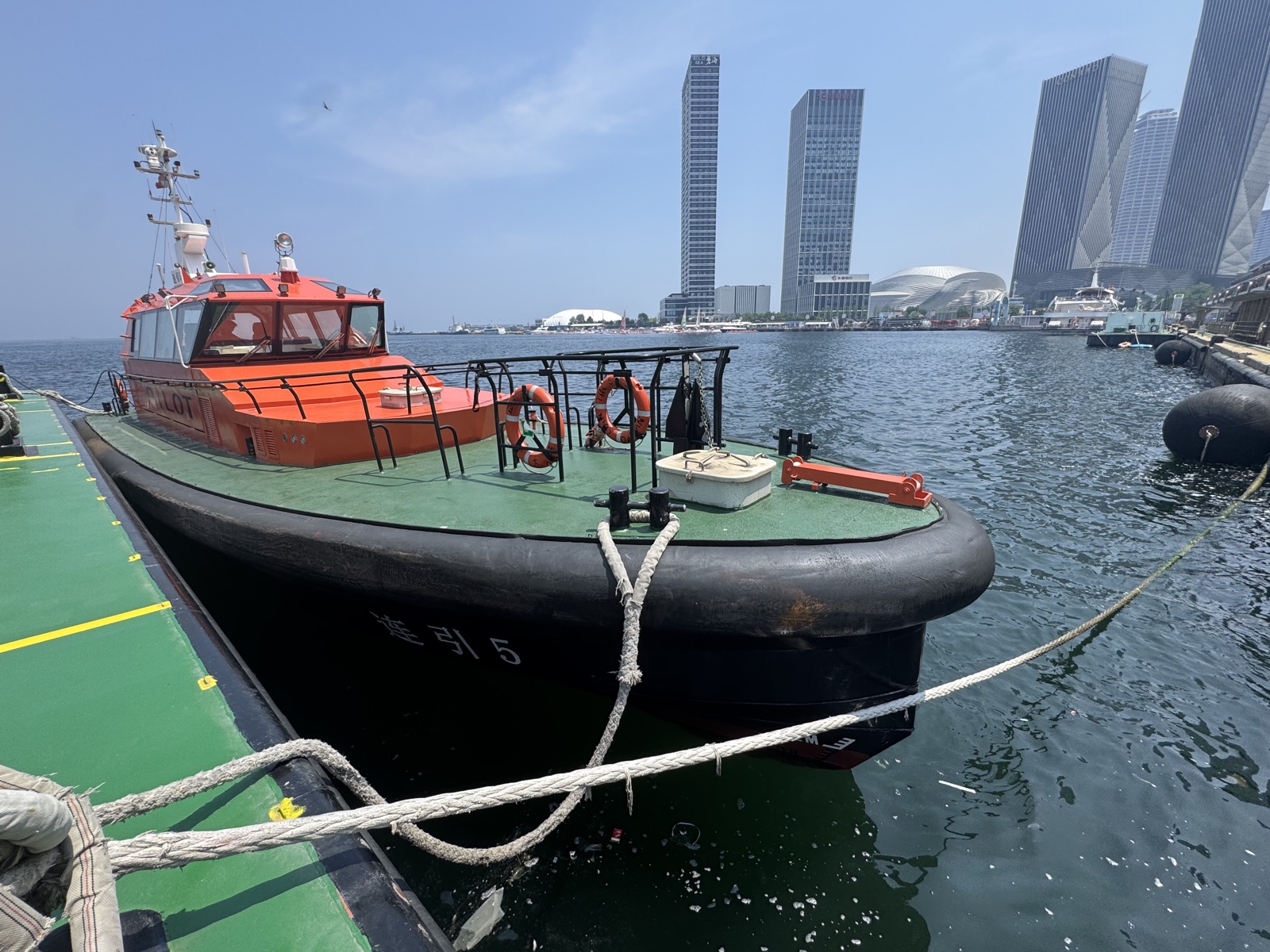 高瑞海工 ROV 水下检测作业实拍:2026年9月 · 大连港 · 港池检测