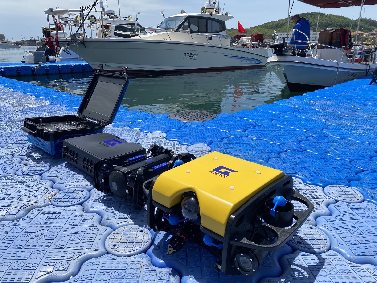 ROV 船舶水下检验作业(机器人替代潜水员)
